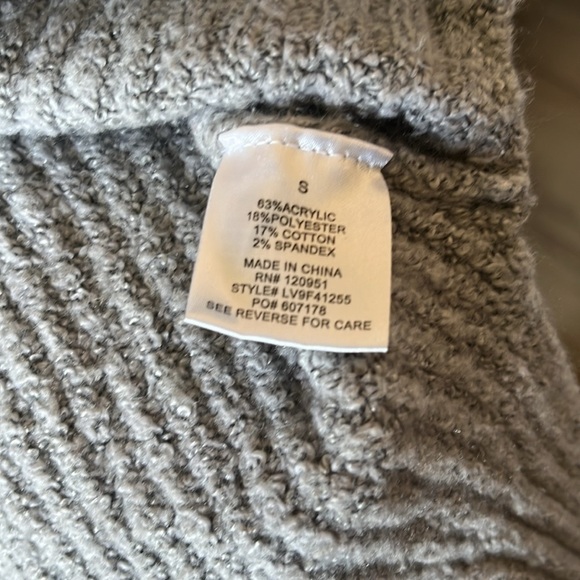 SM312 Olive + oak chunky knit sweater - Picture 6 of 6